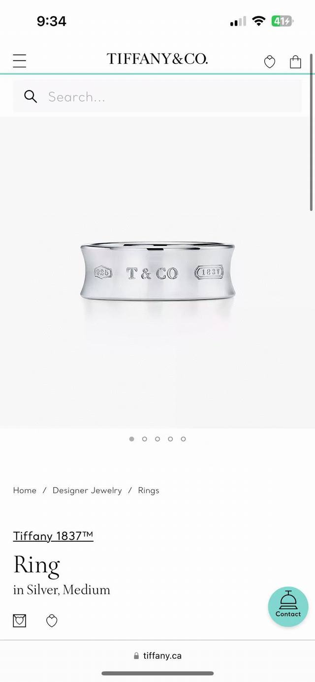 tiffany 蒂芙尼戒指 简约大气百搭 潮流单品 全新升级版 戒指码数 67891011 V金镀铂金层 非常不错的款式推荐这款 搭配设计多元素每一层设计每款都
