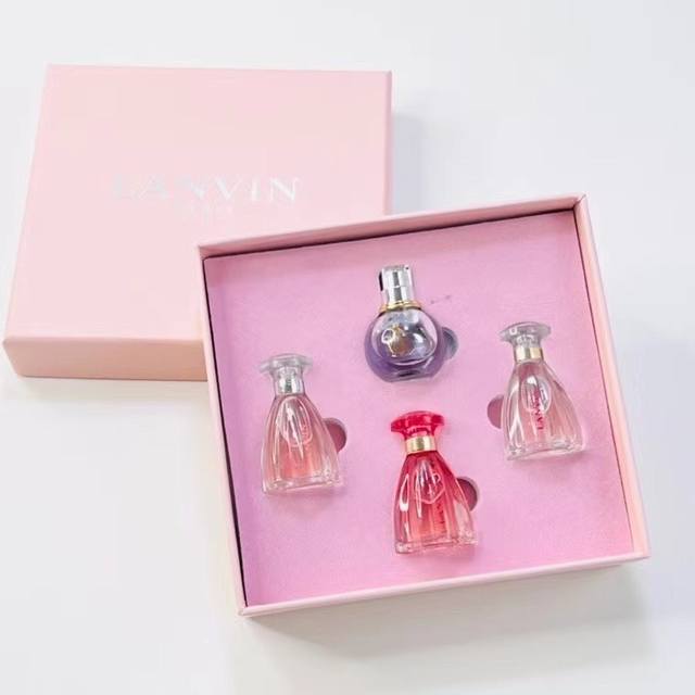 专柜品质 q版浪凡香水小样4.5Ml四件套 4.5Ml 4 味道 浪凡光韵 摩登公主 性感公主 盛放公主