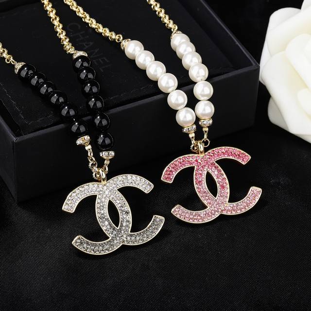 小香 Chanel 新款项链 专柜同步上新 双C项链 精工打造原版一致黄铜材质