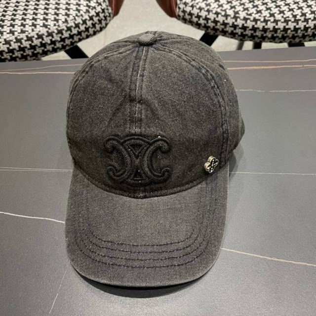 Celine赛琳 新款专柜牛仔棒球帽 新款出货 大牌款超好搭配 赶紧入手