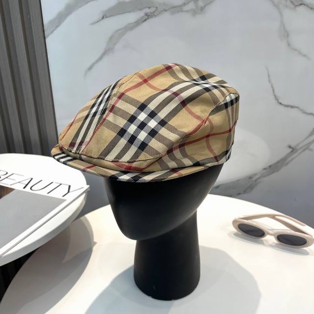 Burberry巴宝莉新款春秋鸭舌前进帽 头围57Cm