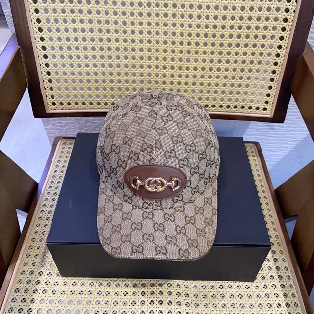 跑量 gucci 古琦新款提花字母棒球帽 经典老花字母 永不垂朽的时尚 ins博主凹造型小单品