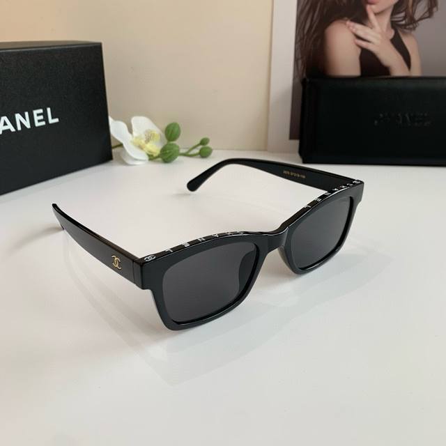 chanel 香奈儿 2025新款太阳镜 欧美风网红款墨镜 专柜同步 时尚潮流款
