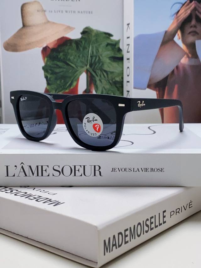 雷朋 Ray Ban太阳镜 2025新款潮流开车出游方形遮阳墨镜 时尚偏光镜片 男女通用 Rb5377