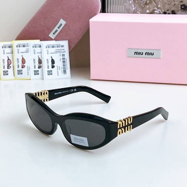 Miumiu 高版媲美Zp mod Smu14Zs size 59口17-130 平面镜片跟足细节大Logo