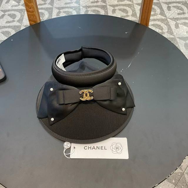 Chanel香奈儿 2025夏季新款小香风遮阳帽空顶帽 气质款