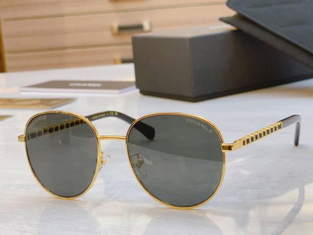 Chan* 香奈*儿新款太阳镜 model Ch5560Q Size 54口18-145