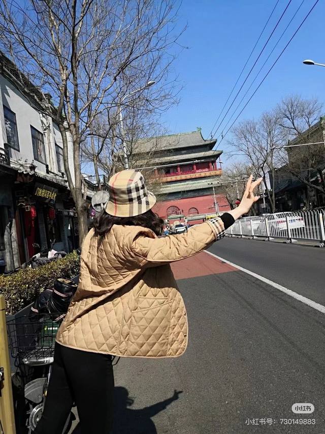pBurberry巴宝莉原单渔夫帽 高级定制 头围57Cm