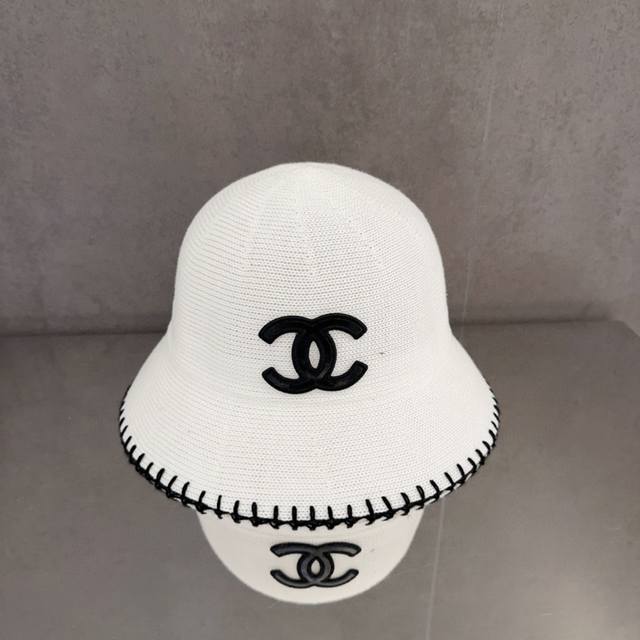 chanel 渔夫帽 让兼顾时尚和遮阳的简约桶帽 出游拍照拗造型必备敲显脸小