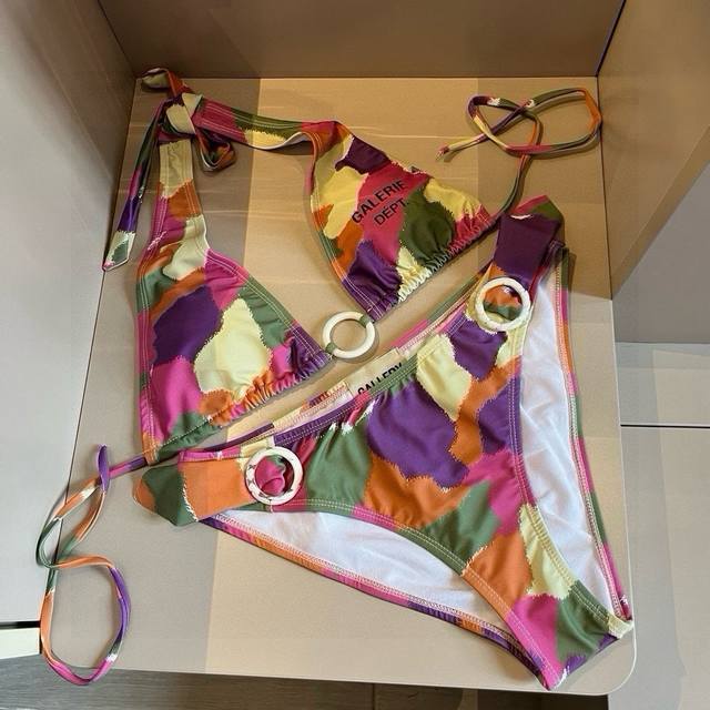 潮牌比基尼 分体泳衣 S M L Xl