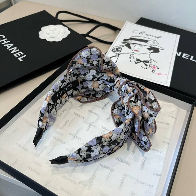 gucci古奇新款蝴蝶结碎花发箍