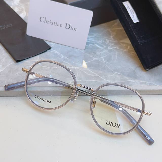 Dio* 迪*奥新款光学架 mod Blacksuit O R9F 钛架Size 50口19-150