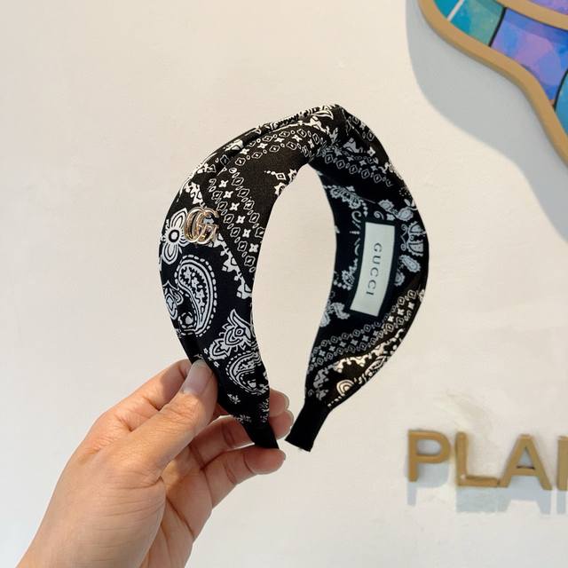 配包装 gucci古奇 网红经典新款发箍 女神必备单品头箍 非常百搭 时尚潮流