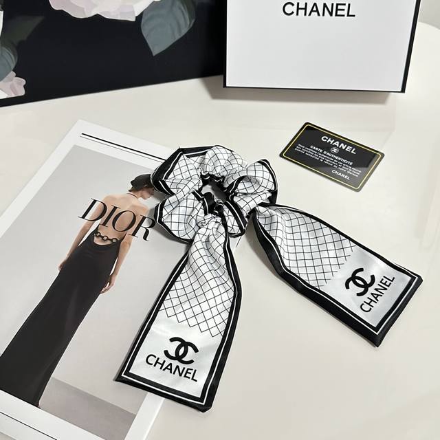特 配专柜包装 chanel 香奈儿 最新官网同款发圈 小仙女快入手 特殊材质 不嘞头 可盐可甜