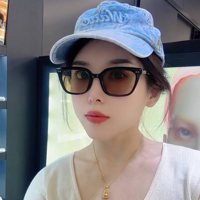 2650新款Gm墨镜男女同款高级感Breezebe方形板材可配度数近视墨镜