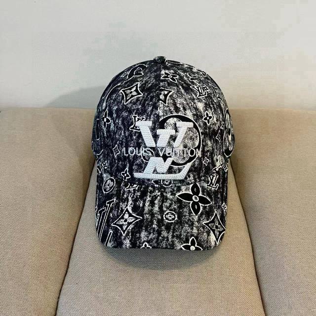 路易威登棒球帽 Louisvuitton新款Lv棒球帽 重工打造高端大气 百搭款男女通用 跑量