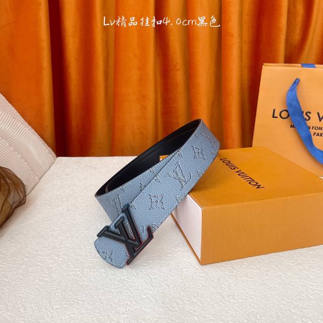驴牌 顶级品质 新款印花面配原版皮底 精品挂扣 精工制作 高端奢华 宽度4.0Cm