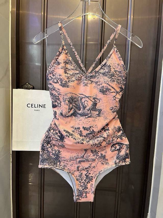 dior迪奥 官方新款连体泳衣比基尼 S M L Xl