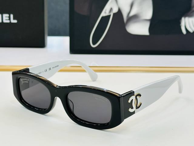 Chane* 香家 Model:Ch5525 Size 52口19-140 完美品质 L独特设计 太阳镜