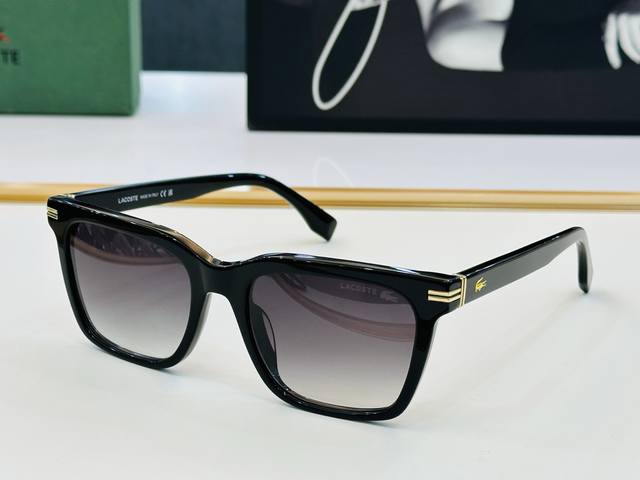 鳄鱼 Lacoste 最新款L6050 Size 54口19-145 时尚舒适 Z超轻 太阳镜