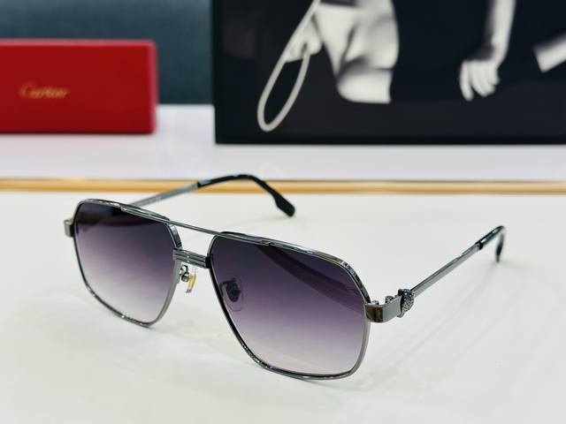 cartie* 卡家 太阳镜 Ct0533S Size 59口15-145 电镀工艺精湛气质十足 Z男女同款 太阳镜