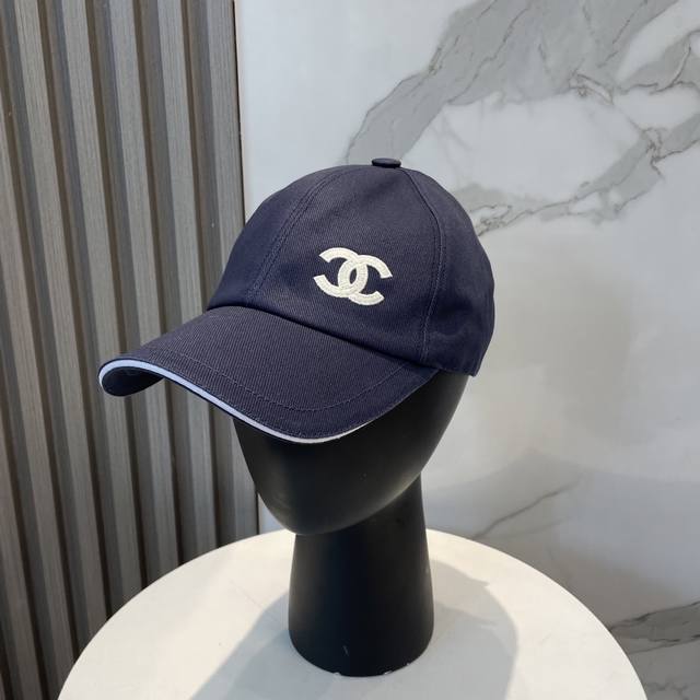 chanel 香奈儿 专柜新款原单刺绣棒球帽 1:1开模订制 立体刺绣 精致无暇 100%纯棉面料 原厂品质 独家实物拍摄