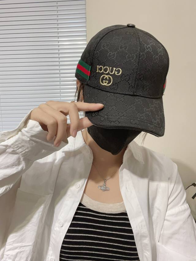 配防尘袋 Gucci古奇 新款专柜款棒球帽 新款出货 大牌款超好搭配 赶紧入手