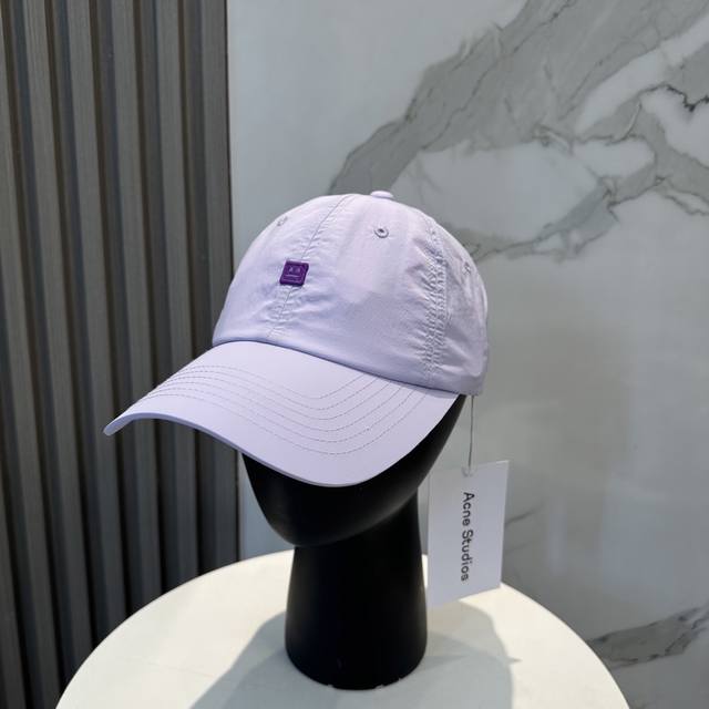 Acne 新款速干简约棒球帽 当下爆热的色系-街头感十足 潮流百搭 小红书种草 毒药 get上你们的男朋友 一起Cool