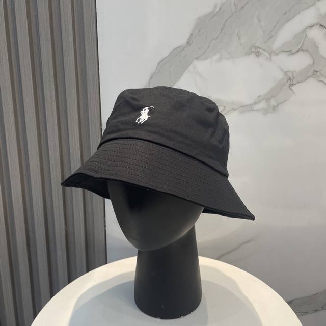 配防尘袋 保罗 polo 最新宫殿经典刺绣渔夫帽 太阳帽 4D刺绣 釆用意大利进囗帆布 精工细做缝制而成 夏日休闲旅游 郊外运动 假日外出少不了的必备单品哦 时