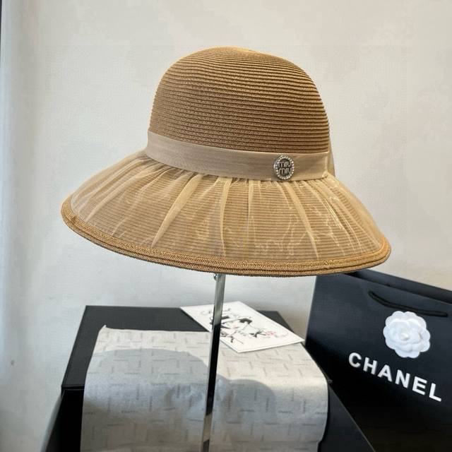 Miumiu缪缪新款蝴蝶结盆帽，高端定制，头围57Cm