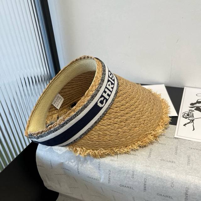 Dior迪奥和草发箍遮阳帽