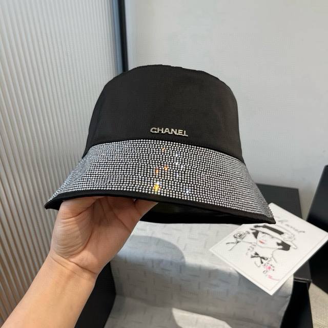 Chanel香奈儿高端定制渔夫帽，头围57Cm