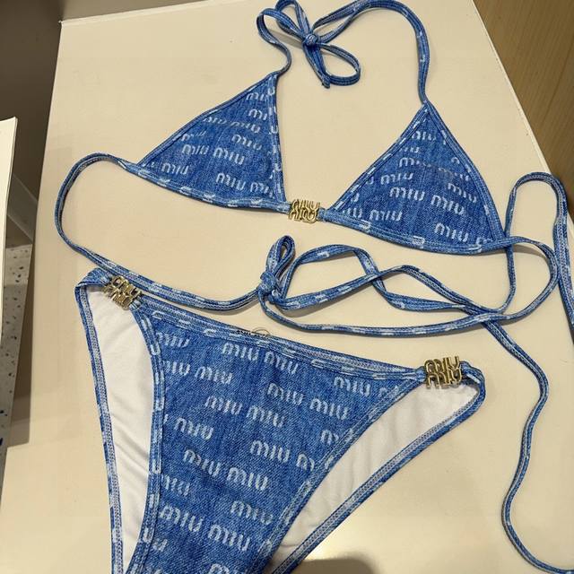 Miumiu泳衣，实物实在太美了！拍不出来它的美谁穿谁美！很值得入手 Sml