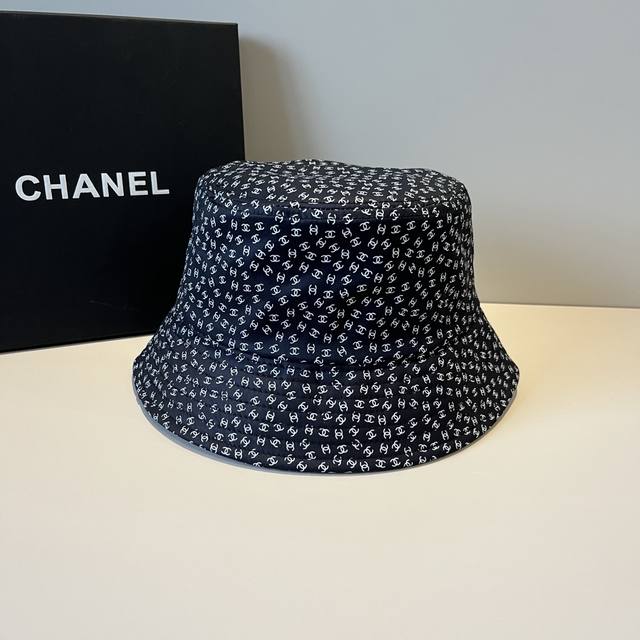 香奈儿Chanel 官方新品渔夫帽，小香经典简约，时尚休闲设计 跑量新品