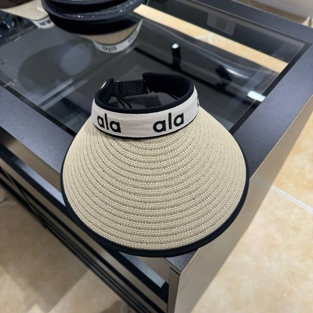 Alo空顶草帽，遮阳帽