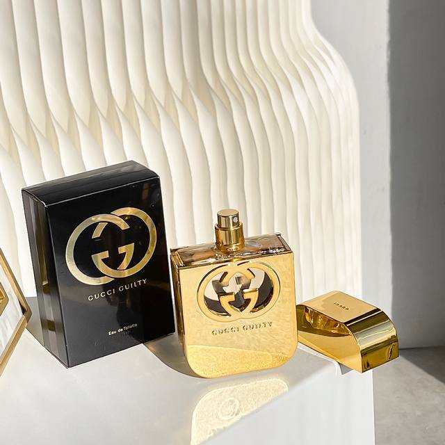 专柜品质 Gucci Guilty 古驰原罪罪爱女士淡香水75Ml，专柜 0+香调：东方花香调前调：橘子粉红胡椒香柠檬中调：老鹳草桃子紫丁香黑加仑茉莉后调：广藿