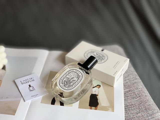 专柜品质 Diptyque蒂普提克 玫瑰之水 Eau Rose Edt香水持久淡香 Ml 前调：香柠檬、黑加仑、荔枝 中调：茉莉、老鹳草、玫瑰 后调：麝香、雪松