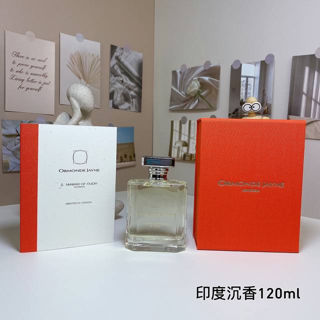高端品质 欧梦德杰尼印度沉香 Ml Ormonde Jayne 2. Nawab Of Oudh Intensivo, 2015 品牌：欧梦德 杰尼 调香师：G