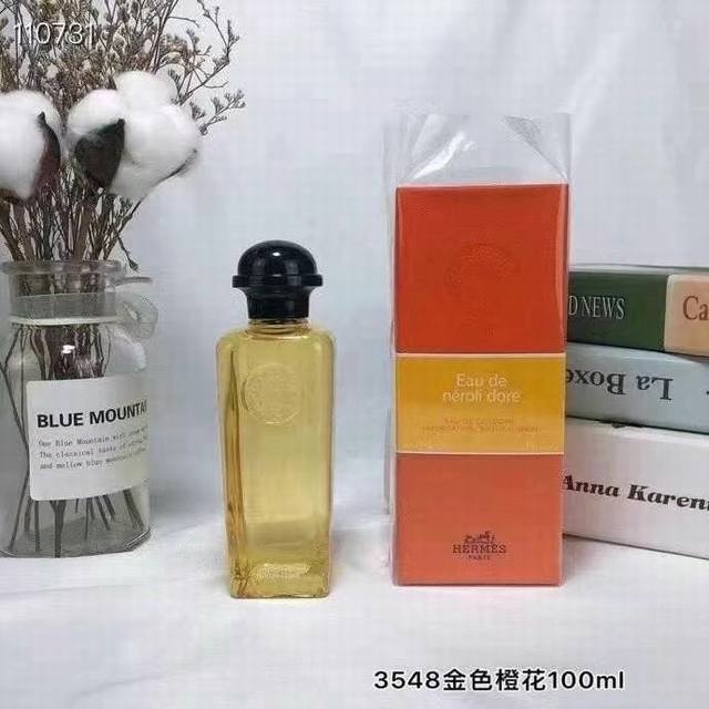 专柜品质 爱马仕古龙香水 Ml！味道：橘绿之泉，粉红葡萄柚，黑色香櫞古龙，金色橙花，蓝色水仙，雪白龙胆，橘绿古龙，龙涎柑橘。