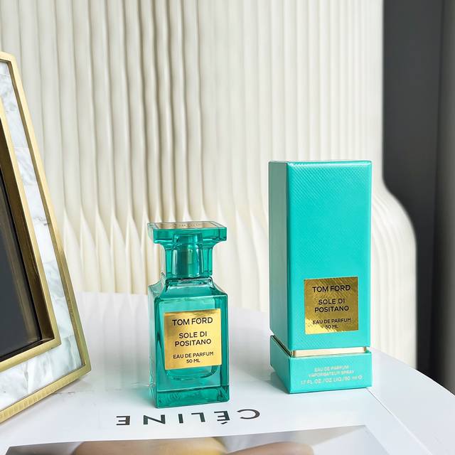 专柜品质 Tom Ford Sole Di Positano 汤姆 福德 绝密阳光 前调：苦橙叶 橘子 中调：紫苏 依兰 茉莉 橙花 铃兰 后调：檀香木 橡木苔