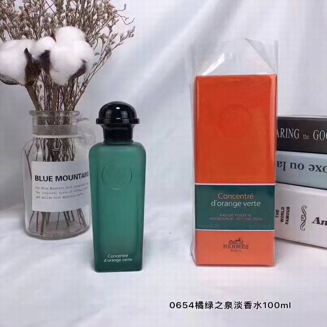 专柜品质 爱马仕古龙香水 Ml！味道：橘绿之泉-粉红葡萄柚-黑色香櫞古龙-血色大黄-金色橙花-蓝色水仙-雪白龙胆-橘绿古龙-龙涎柑橘。