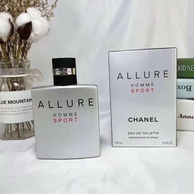 专柜品质 Chanel香奈儿Allure倾城之魅运动魅力男士淡香水100Ml，配专柜手袋，香调：清新东方调前味：佛手柑、西西里柑橘、突尼西亚澄花中味：马达加斯加