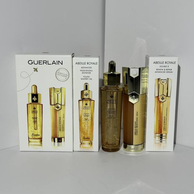 专 娇兰帝皇蜂姿两件套！内含：双管精华50Ml+复原蜜50Ml。