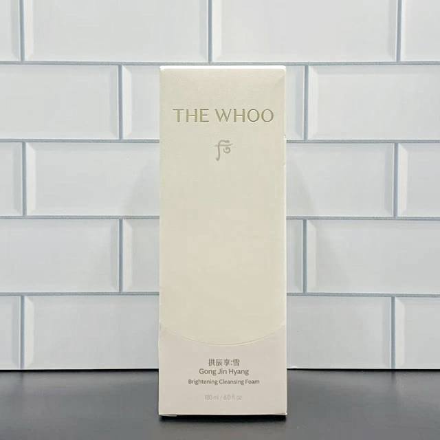 专 可配二维码Whoo后雪美白洗面奶180Ml！