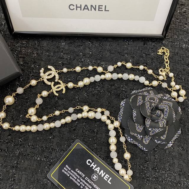 编码N314 1916730 Chanel20Ss New 项链 经典Logo 是每一年都会出的不同的只是材质 不过只要你喜欢上了 就好像停不下来 会对Chan