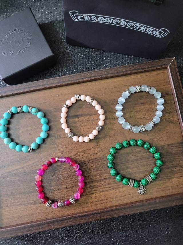 Chrome Hearts 专柜爆款 原版一比一 男女同款 克罗心手串