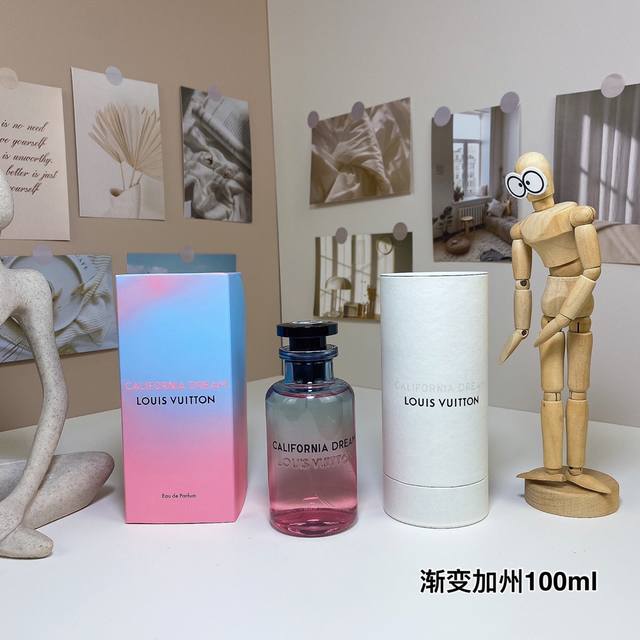 高品质 路易威登Lv渐变加州梦浓香水100Ml Louis Vuitton California Dream, 品牌：路易威登 调香师：Jacques Cava