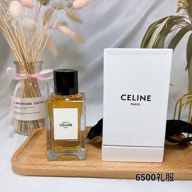专柜品质 Black Tie礼服6500 ，Celine塞琳高定香水 Ml Celine赛琳高定 Black Tie 礼服 [ 白鸢尾油 雪松 树苔 香草 麝香