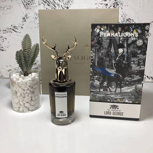 专柜品质 专柜版本，潘海利根兽首香水75Ml，现货6个味道：麋鹿 狐狸 孔雀 猎豹 公牛 盘羊 猫头鹰