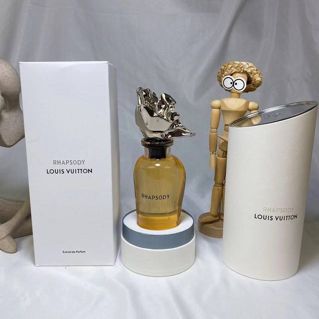 高品质 Lv中性Rhapsody狂想诗篇浓香水100Ml 香调：花香西普调 气味：铃兰 马黛茶 茉莉 橡木苔广藿香 香根草 玫瑰